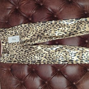 Heroine Sport Metallic Gold Panther Leggings